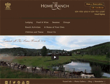 Tablet Screenshot of homeranch.com